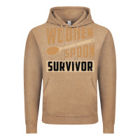 Vintage Coffee wooden spoon survivor Vintage Hoodie - artisFamous