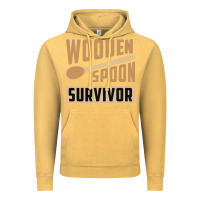 Vintage Mustard wooden spoon survivor Vintage Hoodie - artisFamous
