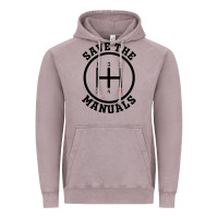 Vintage Zinc save the manuals (black) Vintage Hoodie - artisFamous