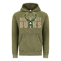 Vintage Olive Milkwaukee Bucks Vintage Hoodie - artisFamous