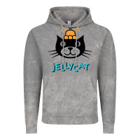 Cloud Rock jelly cat Vintage Hoodie - artisFamous