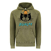 Vintage Olive jelly cat Vintage Hoodie - artisFamous