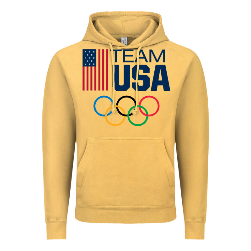 Usa Team Vintage Hoodie by artisFamous | Teevron