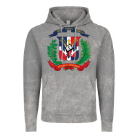 Cloud Rock dominican republic flag national emblem republica dominicana t shirt Vintage Hoodie - artisFamous