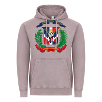 Vintage Zinc dominican republic flag national emblem republica dominicana t shirt Vintage Hoodie - artisFamous