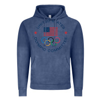Olympic Rings Vintage Hoodie | Teevron