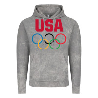 Cloud Rock Olympic Rings Vintage Hoodie - artisFamous