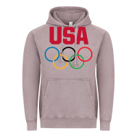Vintage Zinc Olympic Rings Vintage Hoodie - artisFamous