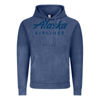 Vintage Denim Alaska Airlines Vintage Hoodie - artisFamous