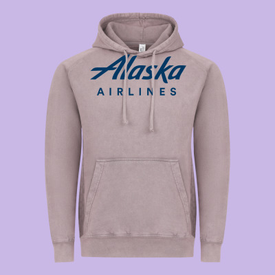 Alaska Airlines Vintage Hoodie Designed By Artisfamous
