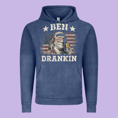Ben Drankin 4th Of July Patriotic Funny T-shirt Vintage Hoodie Designed By Artisfamous