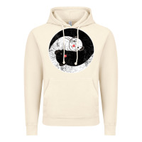 Vintage Artic ferret harmony Vintage Hoodie - artisFamous