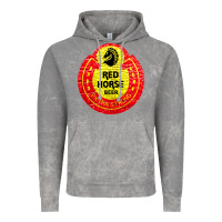 Cloud Rock red horse Vintage Hoodie - artisFamous