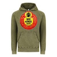 Vintage Olive red horse Vintage Hoodie - artisFamous