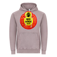Vintage Zinc red horse Vintage Hoodie - artisFamous