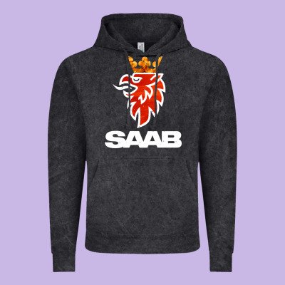 Saab Vintage Hoodie Designed By Artisfamous