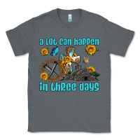 Charcoal Heather easter a lot can happen in three days western sunflowers Classic Tee - Artiststas