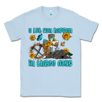 Dusty Blue easter a lot can happen in three days western sunflowers Classic Tee - Artiststas