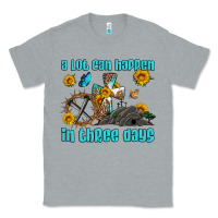 Heather Grey easter a lot can happen in three days western sunflowers Classic Tee - Artiststas
