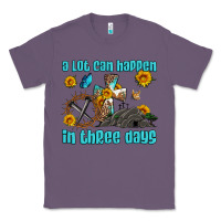 Lavender easter a lot can happen in three days western sunflowers Classic Tee - Artiststas