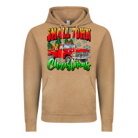 Vintage Camel Small town Christmas Vintage Hoodie - CowhideDigitalArt