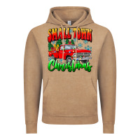 Vintage Coffee Small town Christmas Vintage Hoodie - CowhideDigitalArt