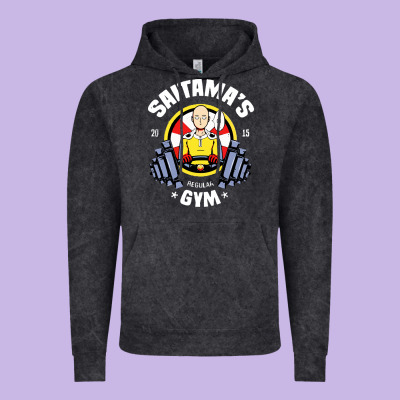 Anime Gym Vintage Hoodie Designed By Artisfamous