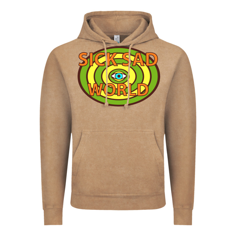 Sick Sad World Vintage Hoodie by artisFamous | Teevron