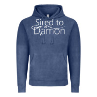 Vintage Denim sired to damon Vintage Hoodie - artisFamous