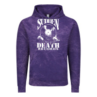 Cloud Purple sudden death records Vintage Hoodie - artisFamous