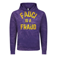 Cloud Purple fauci is a fraud Vintage Hoodie - artisFamous