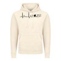 Vintage Artic house music heartbeat Vintage Hoodie - artisFamous