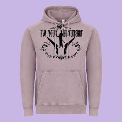 I'm Your Huckleberry Vintage Hoodie Designed By Artisfamous
