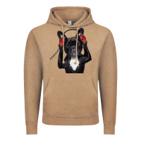 Vintage Coffee french bulldog dj style Vintage Hoodie - artisFamous