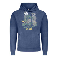 Vintage Denim the ain't fast club Vintage Hoodie - artisFamous