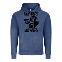 Vintage Denim guns dont kill people Vintage Hoodie - artisFamous