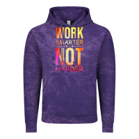 Cloud Purple work smarter not harder Vintage Hoodie - artisFamous