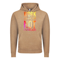 Vintage Coffee work smarter not harder Vintage Hoodie - artisFamous