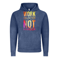 Vintage Denim work smarter not harder Vintage Hoodie - artisFamous