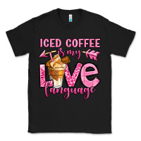 Black iced coffee is my love language Classic Tee - OliviaCreatesArt