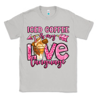Moon Dust iced coffee is my love language Classic Tee - OliviaCreatesArt