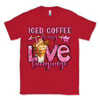 Red iced coffee is my love language Classic Tee - OliviaCreatesArt
