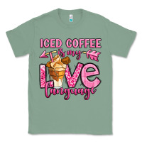 Sage iced coffee is my love language Classic Tee - OliviaCreatesArt