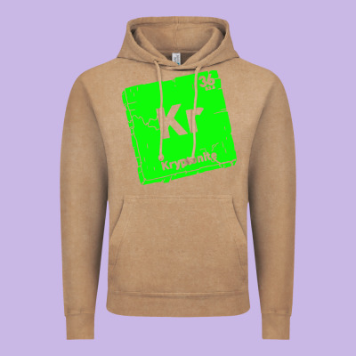 Kr Kryptonite Vintage Hoodie Designed By Artisfamous
