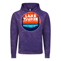Cloud Purple lake tahoe california Vintage Hoodie - artisFamous