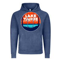 Vintage Denim lake tahoe california Vintage Hoodie - artisFamous
