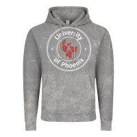 Cloud Rock university of phoenix white red Vintage Hoodie - artisFamous