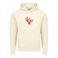 Vintage Artic university of phoenix white red Vintage Hoodie - artisFamous