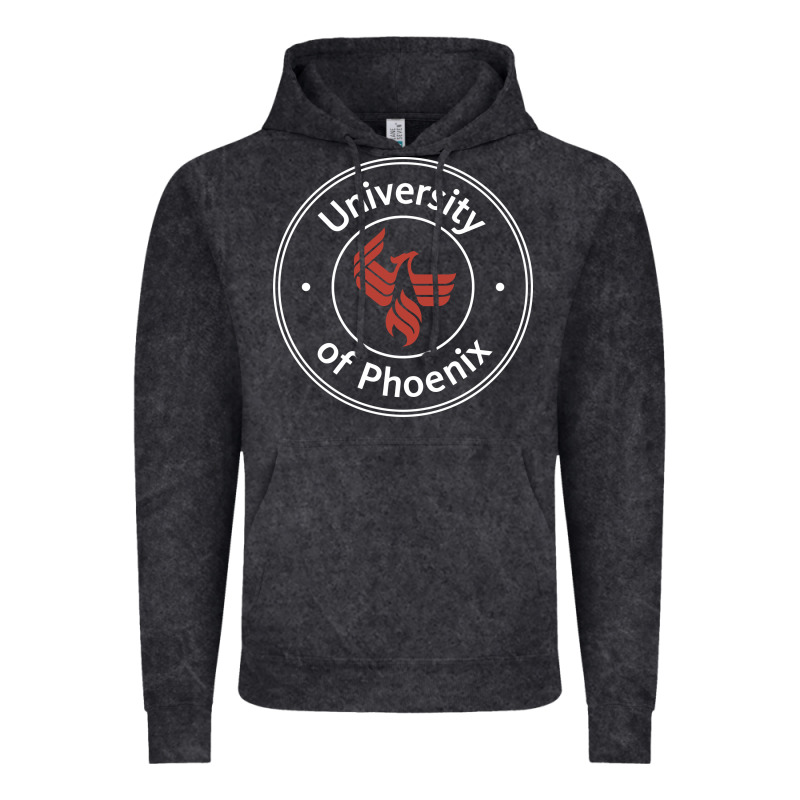 University Of Phoenix White Red Vintage Hoodie by artisFamous | Teevron
