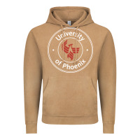 Vintage Camel university of phoenix white red Vintage Hoodie - artisFamous